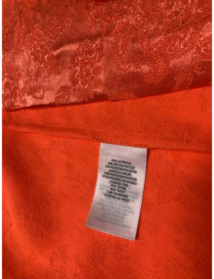 Alice + Olivia Blazer orange
